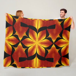 Bohemiska brandblommor 91 fleecefilt