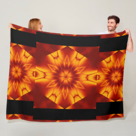 Bohemiska brandblommor 95 fleecefilt