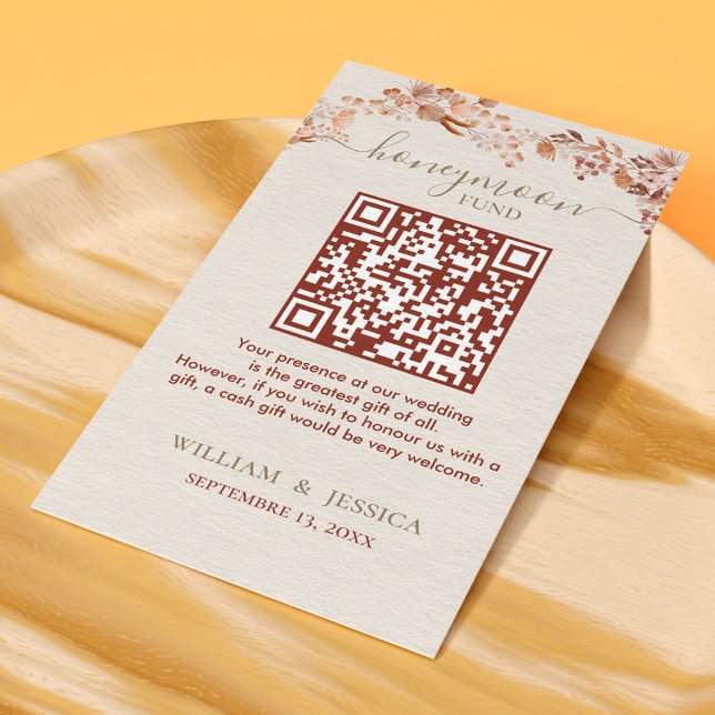 Bohemiska honeymånfonden med QR-kod Tilläggskort (Skapare uppladdad)