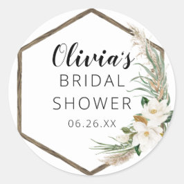 Bohemiska kranar - kuvert för fästingar runt klistermärke