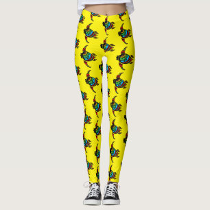 Bohemiska sköldpaddor Leggings