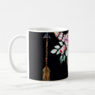Bohemiskt Hjort Skullfärgskonst Kaffemugg
