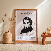 Bohemiskt poster samling