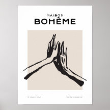 Bohemiskt poster samling