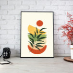 Bohemiskt rumsdekoration, Mid Century Art Canvastryck<br><div class="desc">Det nedsmutsade färg och den minimalistiska utformningen gör att perfekten blir ett tillägg till ett modernt,  biologiskt eller medeltida inspirerat decennium. Den här utskriften är utskriven på en arbetsyta av hög kvalitet eller poster papper och kommer säkert att skapa ett påstående i vilket rum som helst.</div>
