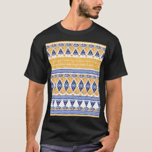 Bohemiskt vattensfärg: Sömlös konstnärlig Mönster. T Shirt