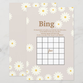 Bohemivit Daisy Vattenfärg Bingo-spel