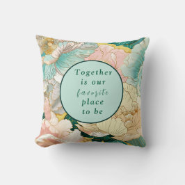 Bohemsk blomhochskola kudde