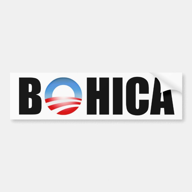 Bohica Obama Bildekal (Framsidan)