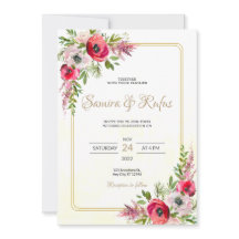 Böhmen Blommigt Bröllop