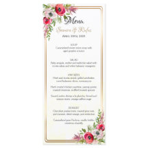 Böhmen Blommigt Bröllop