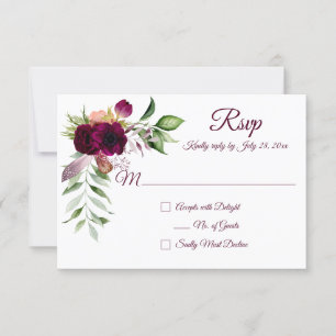 Böhmen Blommigt Romantik OSA kort