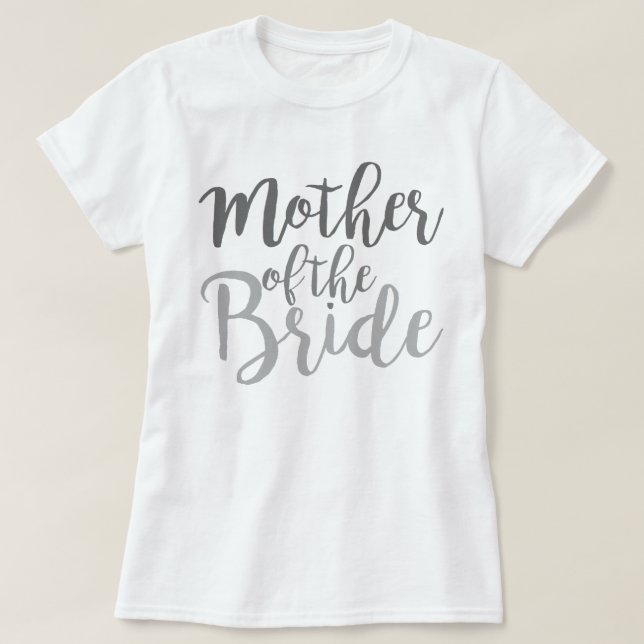 Böhmen Cursive Budens mamma | Ombre Top Tee Shirt (Design framsida)