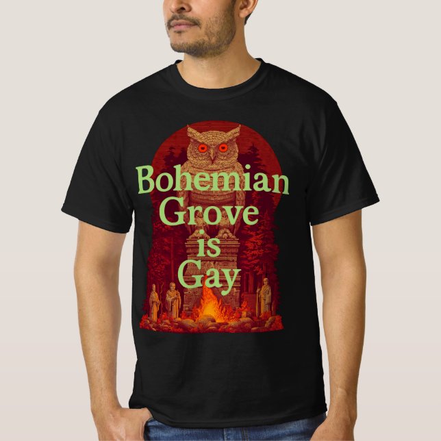 Böhmen Grove är Fruktig T Shirt (Framsida)