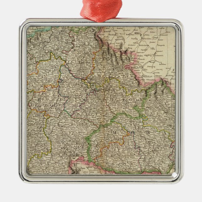 Böhmen, Mähren Julgransprydnad Metall (Framsidan)