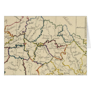 Böhmen, Moravia, Österrikiska Schlesien Hälsningskort