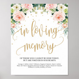 Böhmen Rustic bröllop i kärleksskylten Poster