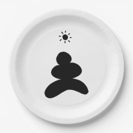 Boho abstract Stone and Sun