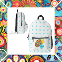 Boho abstrakt blommigt design