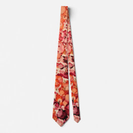 Boho Abstrakt Bröllop Tie Slips
