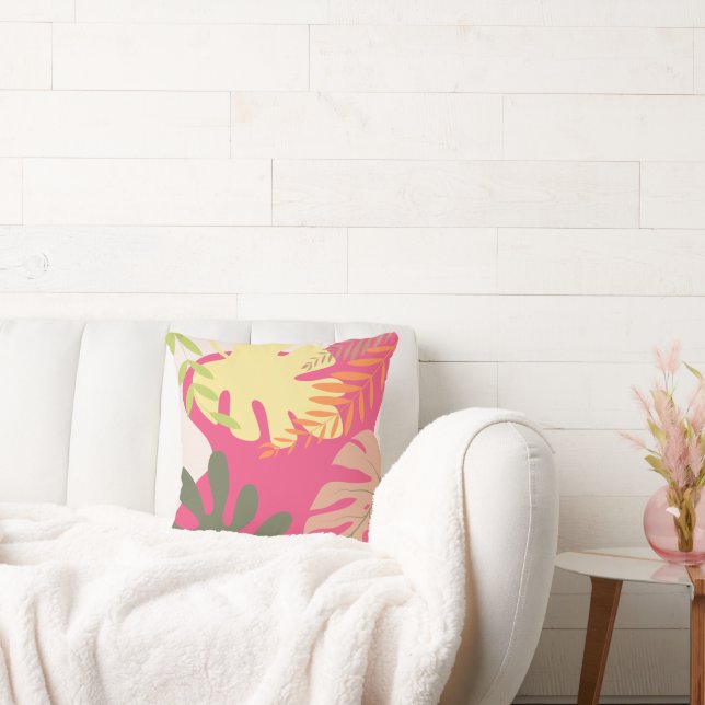 Boho Abstrakt Dekorativ kudde (Soffa)