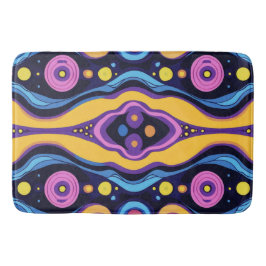 Boho-Abstrakt, färgämne 2 Badrumsmatta