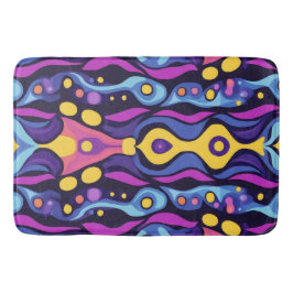 Boho-Abstrakt, färgämne 5 Badrumsmatta