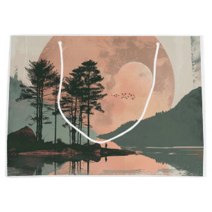 Boho Abstrakt liggande (1)