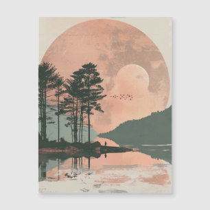 Boho Abstrakt liggande (1)