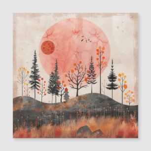 Boho Abstrakt liggande (13)