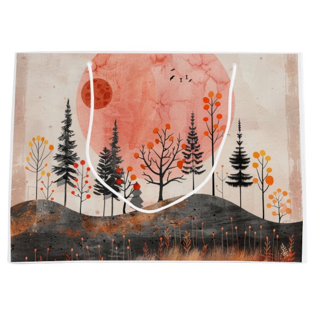 Boho Abstrakt liggande (13) (Framsidan)