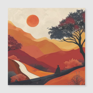 Boho Abstrakt liggande (19)