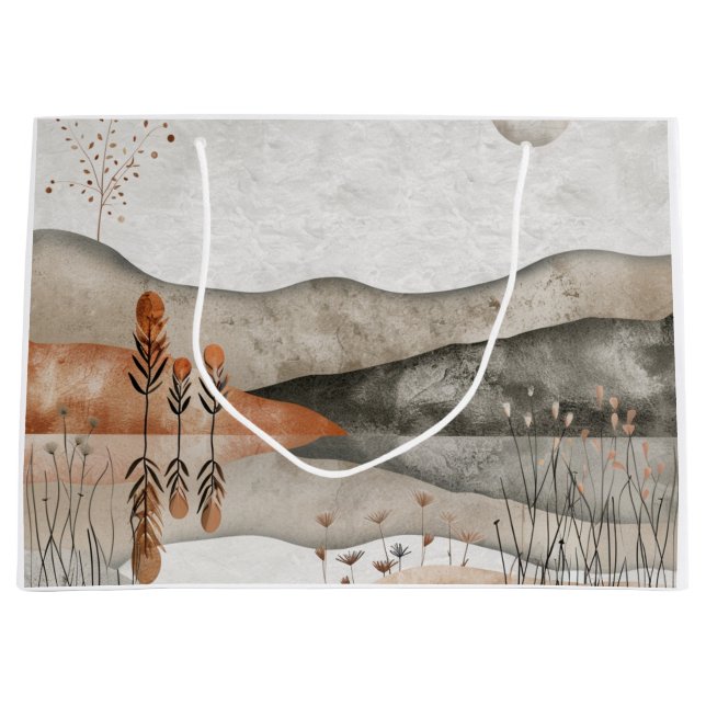 Boho Abstrakt liggande (3) (Framsidan)