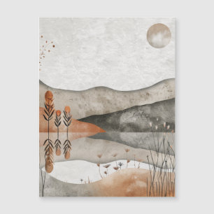 Boho Abstrakt liggande (3)