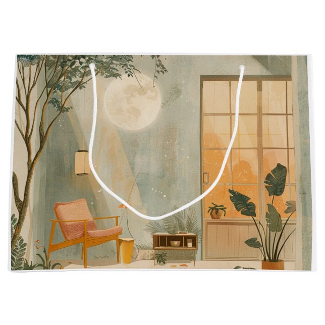 Boho Abstrakt liggande (6) (Framsidan)