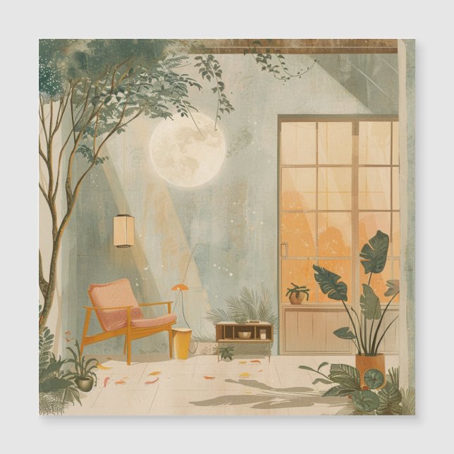 Boho Abstrakt liggande (6) (Framsida)