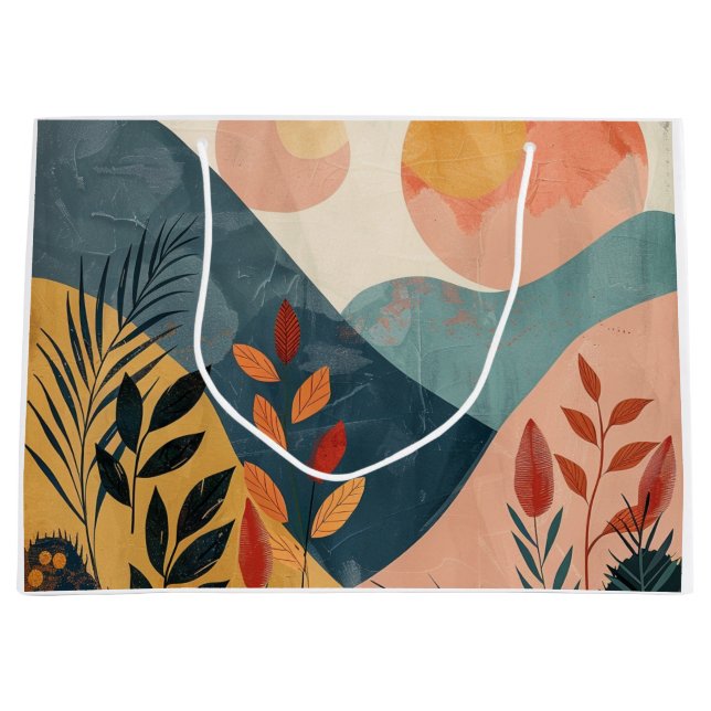 Boho Abstrakt liggande (8) (Framsidan)