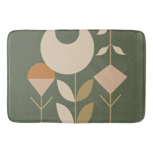 Boho Abstrakt Lily Badrumsmatta