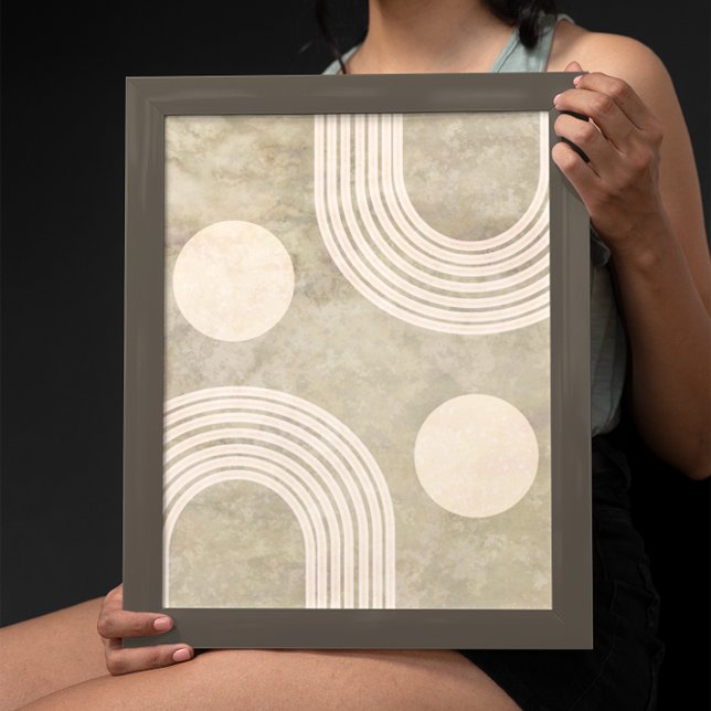 Boho Abstrakt Rainbow Art Décor Poster (Skapare uppladdad)