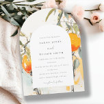 Boho Abstrakt Sketchy Orange Garden Wedding Inbjudningar<br><div class="desc">Boho Abstrakt Orange Garden Theme Collection. - Det är ett vattenfärgstryck i eleganten Illustration of boho abstrakt orange hop perfekt för sommaren vår och land boho bröllop & party. Det är mycket enkelt att anpassa, med dina personuppgifter. Om du behöver någon annan matchande produkt eller anpassning kan du skicka ett...</div>