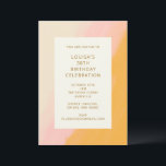 Boho Abstrakt Watercolor Rosa Gult 30års födelseda Inbjudningar<br><div class="desc">Boho Abstrakt Watercolor Rosa and Gult 30års födelsedag Party bjudan</div>