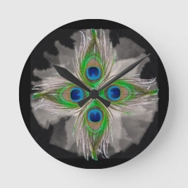 BOHO acrylic wall clock  Rund Klocka