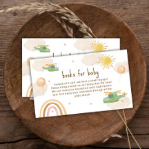 Boho Adventure Helicopter Books For Baby Shower