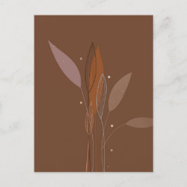 Boho Aesthetic Collage Post Card 026 Vykort