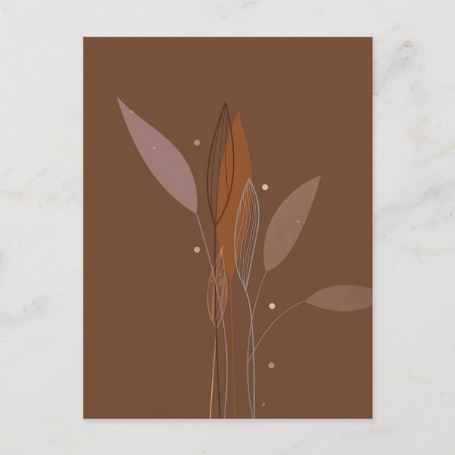 Boho Aesthetic Collage Post Card 026 Vykort (Framsida)