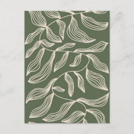 Boho Aesthetic Collage Post Card 032 Vykort