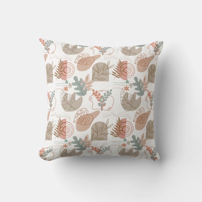 BOHO Aesthetic Mönster A11 Kudde (Framsida)