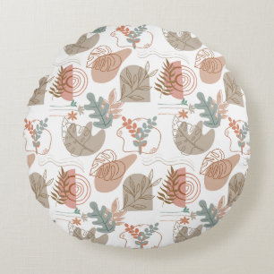 BOHO Aesthetic Mönster A11 Rund Kudde