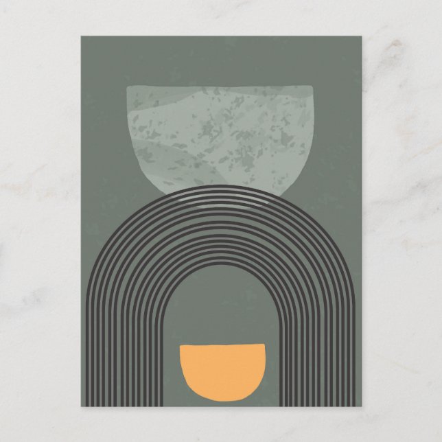 Boho Aesthetic Post Card 003 Vykort (Framsida)