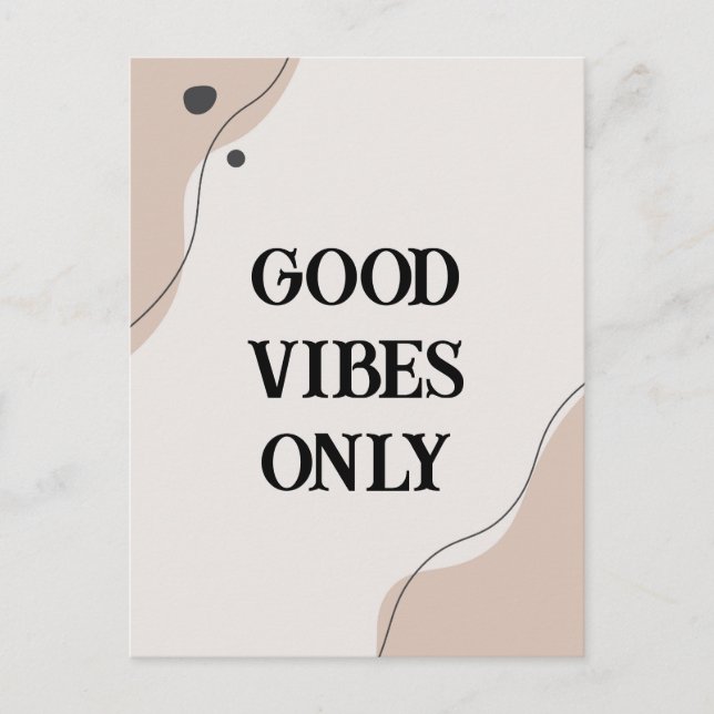 Boho Aesthetic Post Card 012 Vykort (Framsida)
